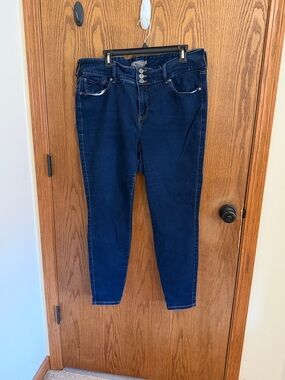 torrid Dark Indigo High-Rise Skinny Jeans